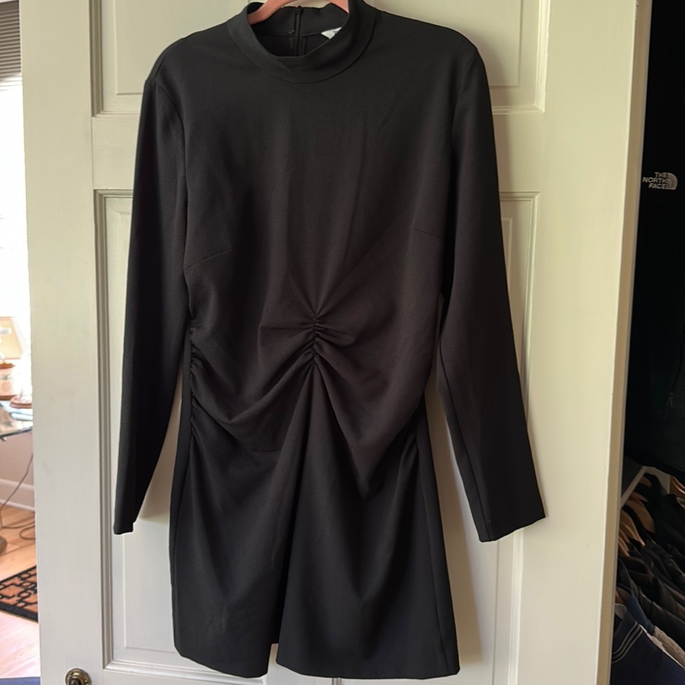 Zara Black Crepe Dress